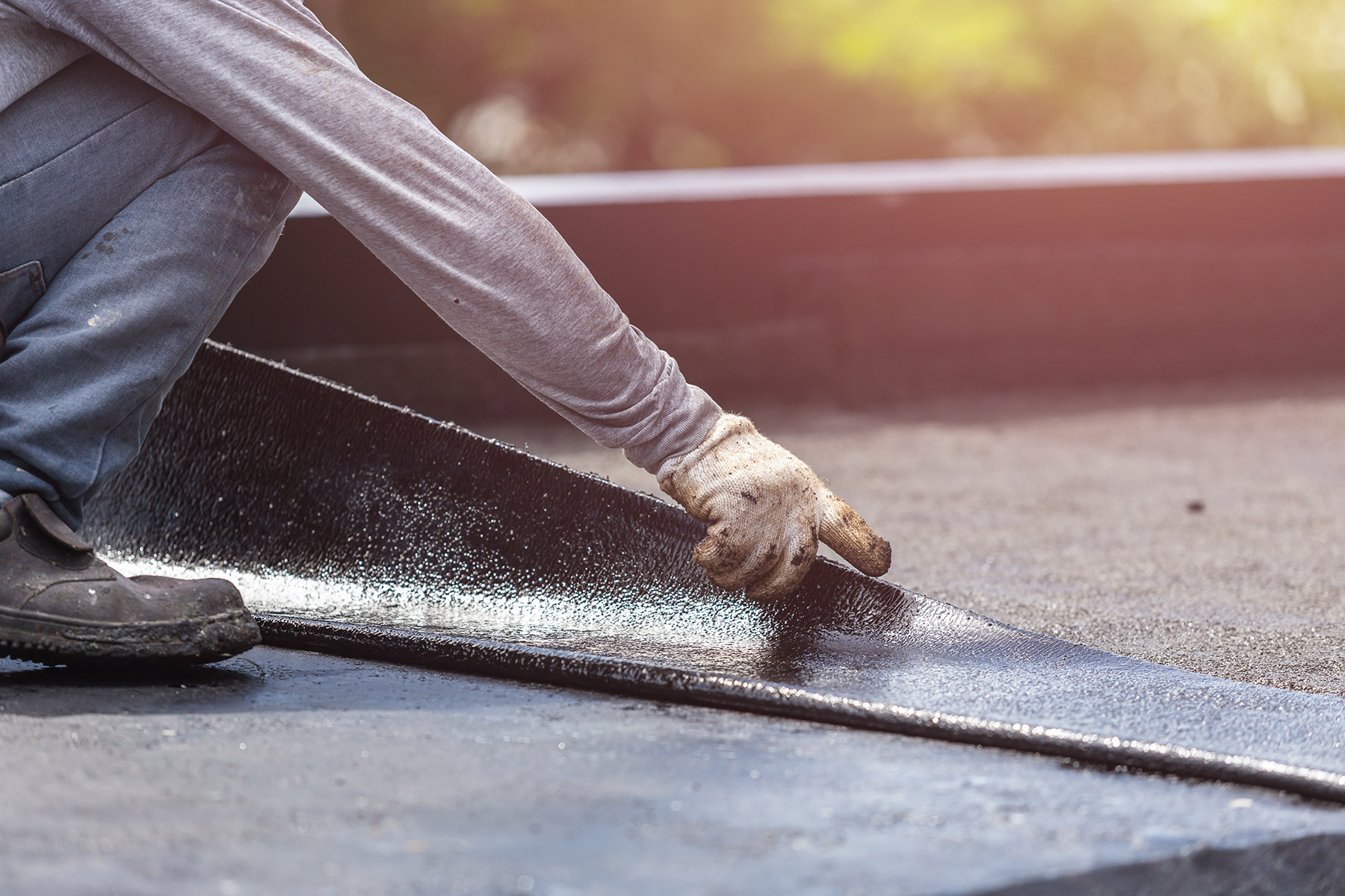 Commercial Roof Tear-Off and Replacement